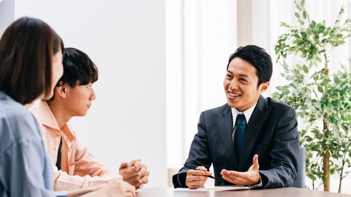 ジオ南砂町の専属の営業担当体制